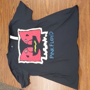 ⭐ Pink Floyd vintage Rock and Roll band T-shirt size Large